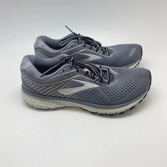 Brooks Sneakers‎ Womens 9 B Ghost 12 1203051B086 Gray Running Athletic Shoes - Picture 3 of 13